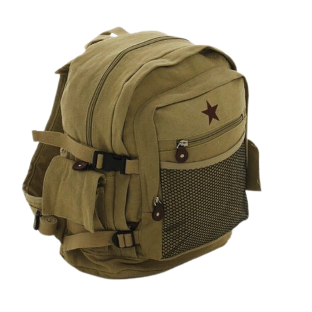 Rothco Vintage Canvas Backpack 613902916500 | All Security Equipment - 3