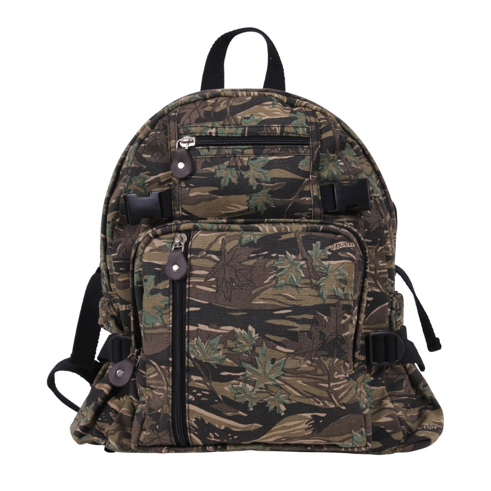 Rothco Vintage Canvas Compact Backpack | All Security Equipment - 5