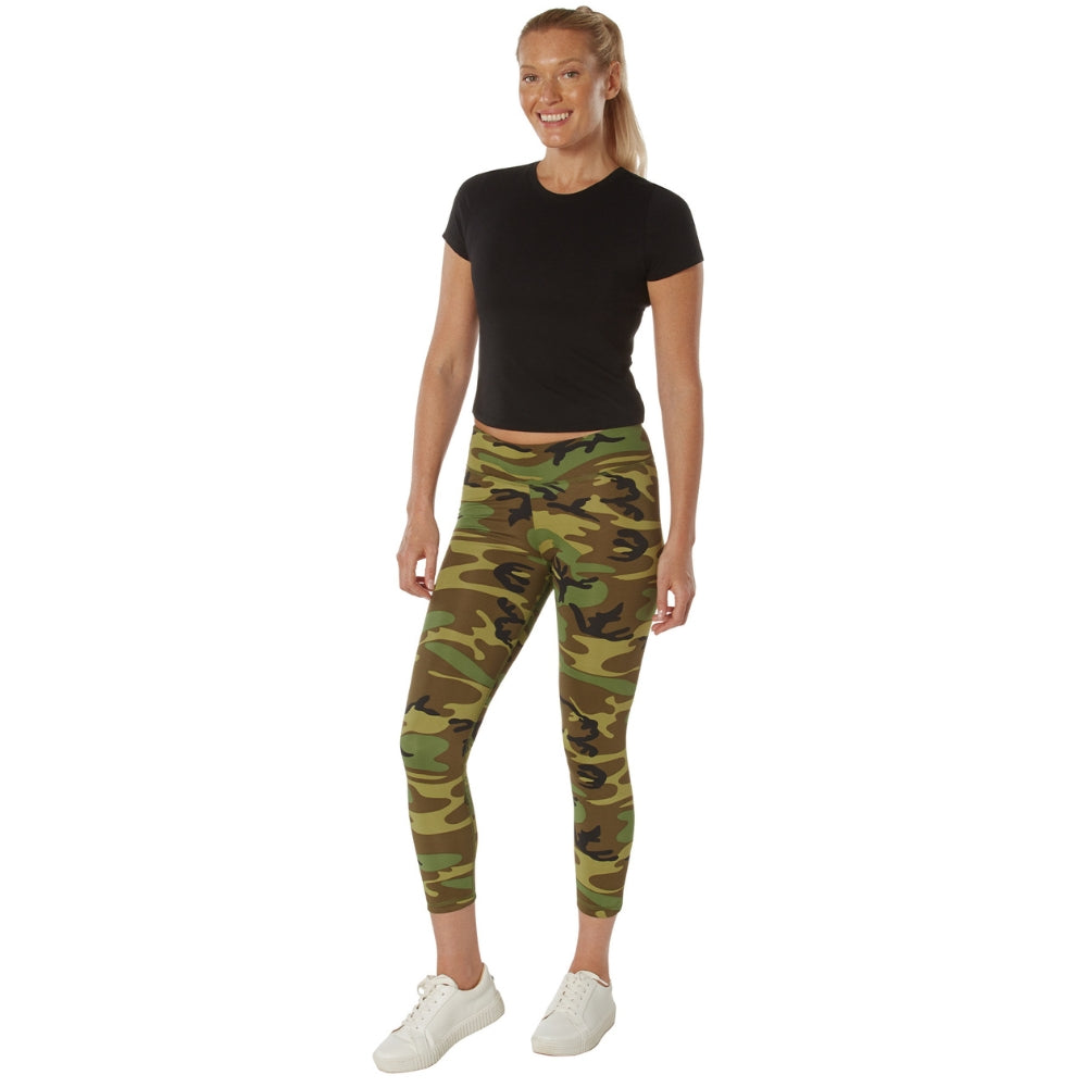Rothco Womens Camo Performance Workout Leggings - 2