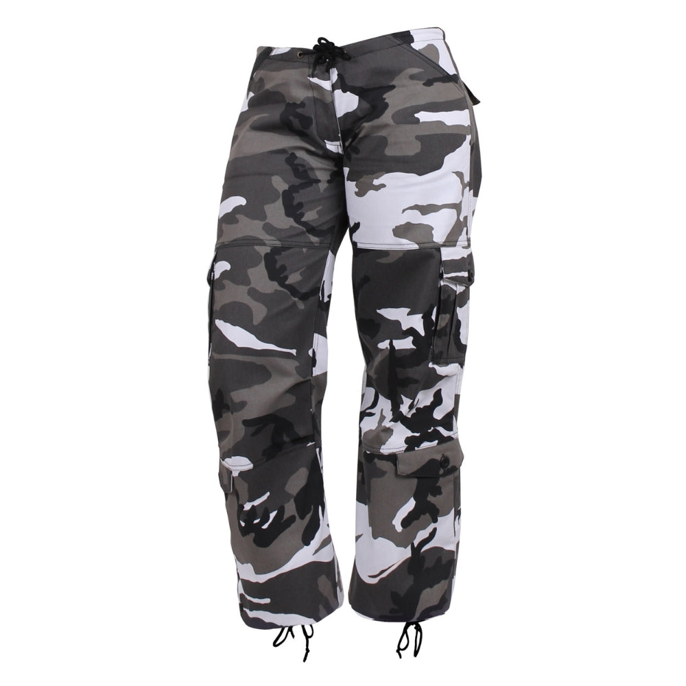 Rothco Womens Paratrooper Colored Camo Fatigues (City Camo)