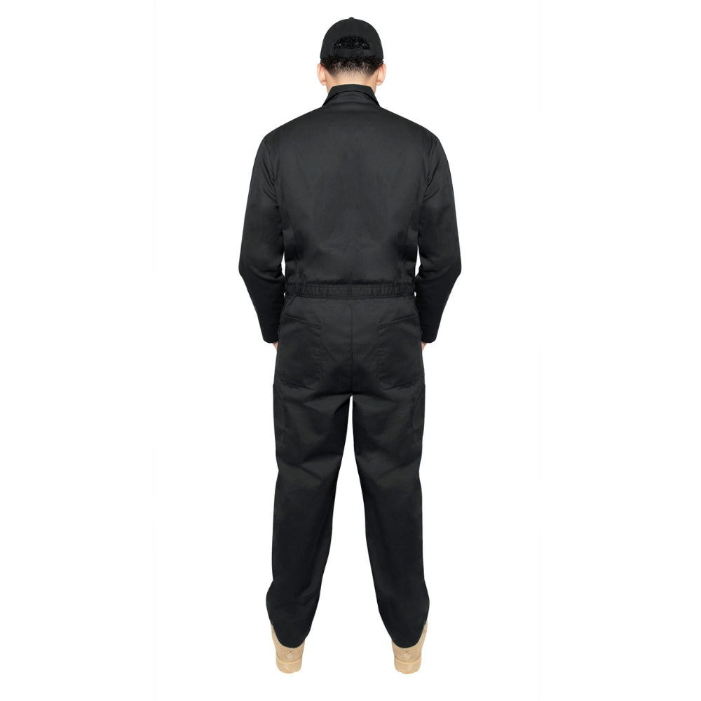 Rothco Workwear Coverall (Black) | All Security Equipment - 4