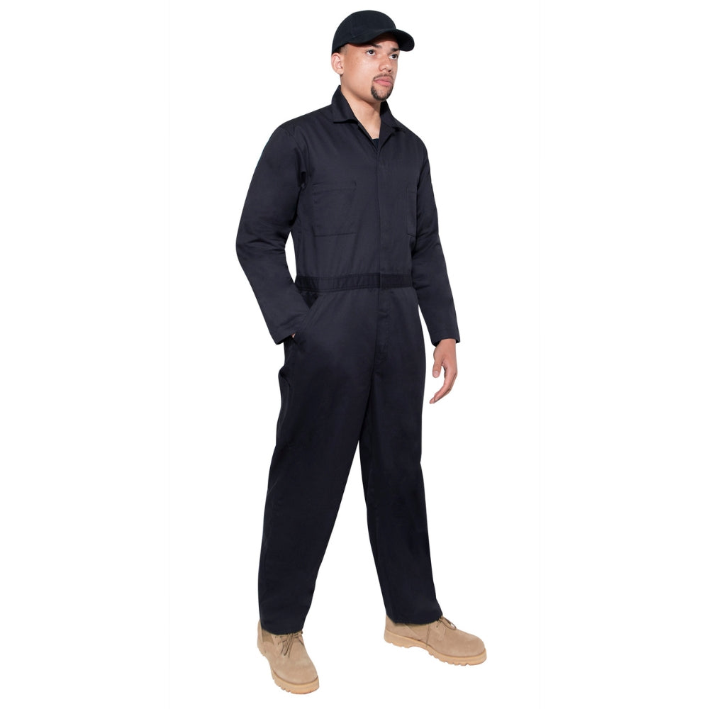 Rothco Workwear Coverall (Midnight Navy Blue) | All Security Equipment - 3