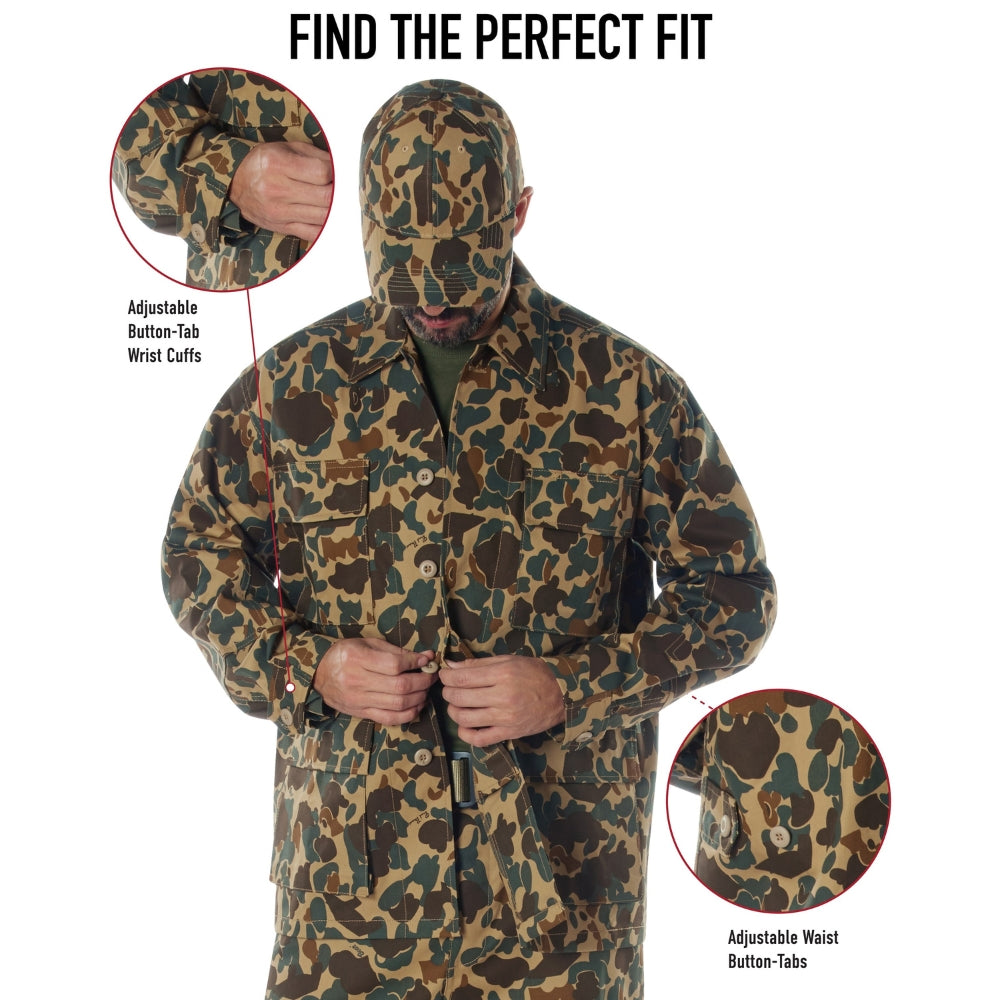 Rothco X Bear Archery Fred Bear Camo BDU Shirt | All Security Equipment - 8