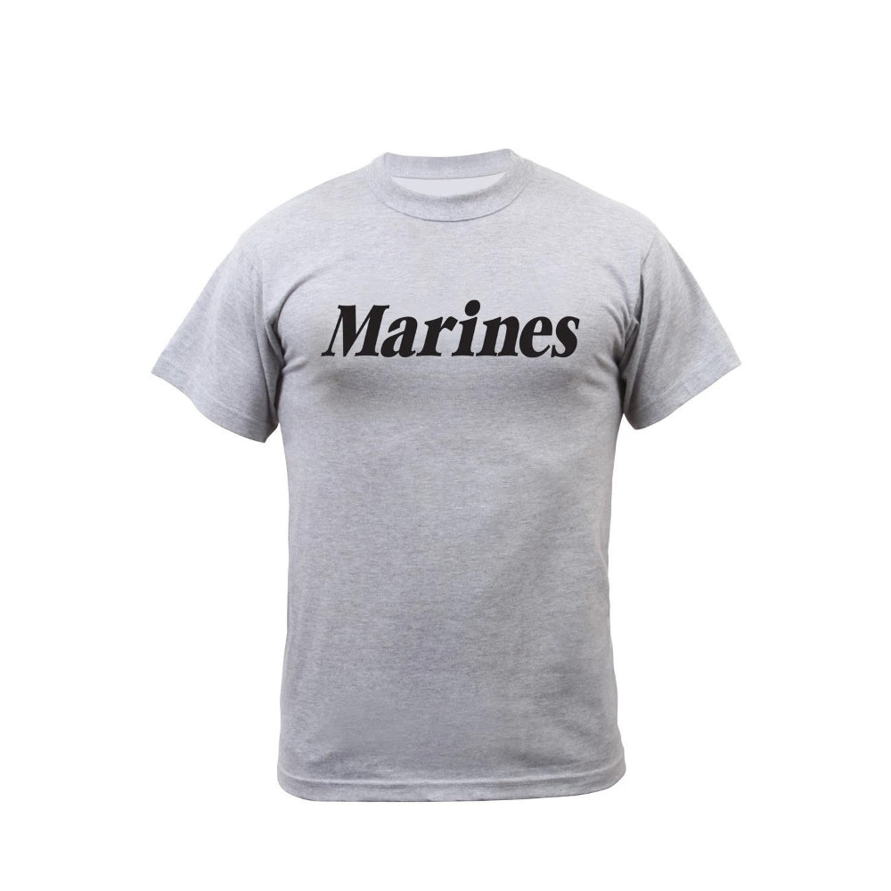Rothco Marines Physical Training T-Shirt - Grey | ASE