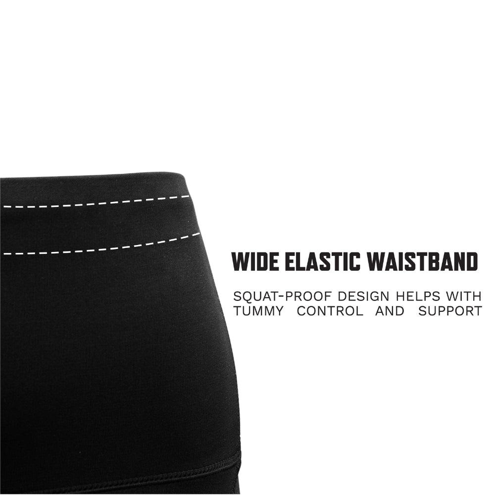 Rothco Womens Essential Leggings with Pockets - Black | ASE