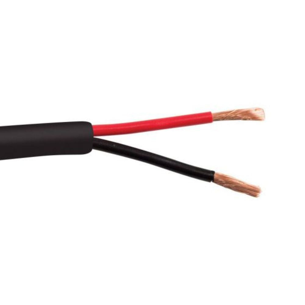 SCP 2C/14AWG Direct Burial Speaker Cable Black 500 ft. 14/2SP-DB-500