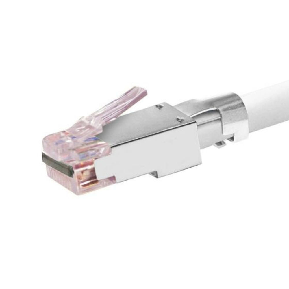 SCP Simply45® ProSeries Pass Through RJ45 Mod Plug - Red S45-1750P