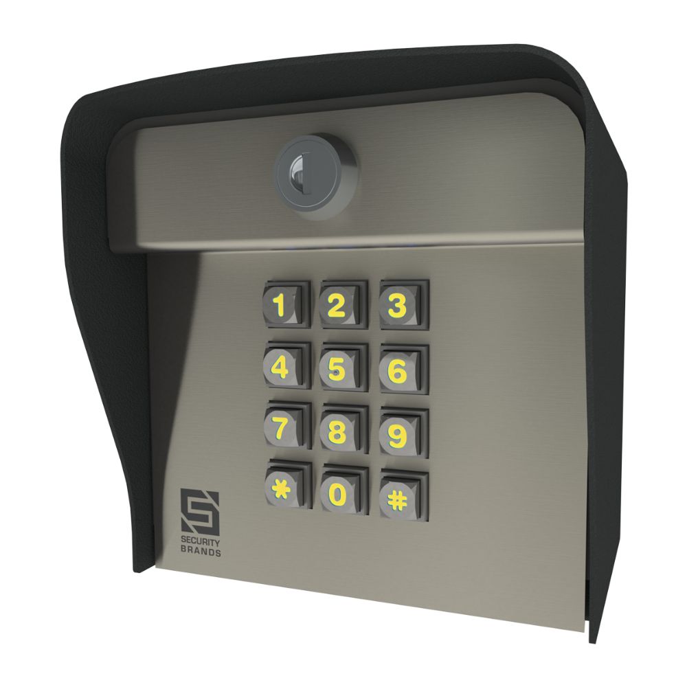 Security Brands Advantage ONE Keypad w/ Intercom (Post Mount) | All Security Equipment