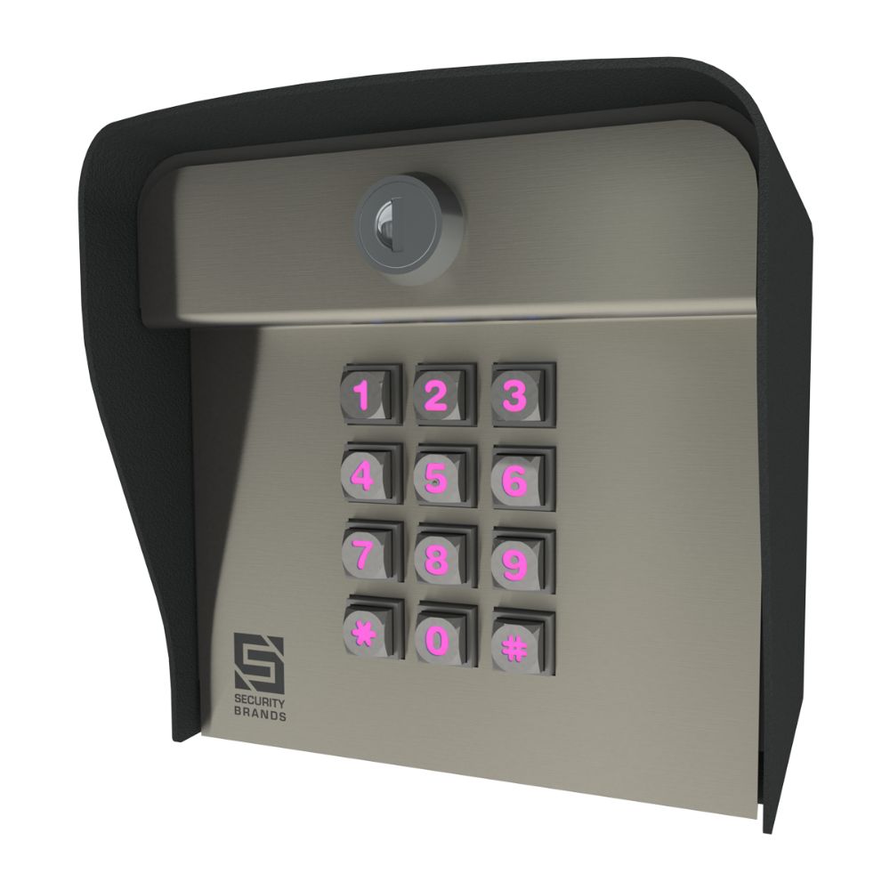Security Brands Advantage ONE Keypad w/ Intercom (Post Mount) | All Security Equipment
