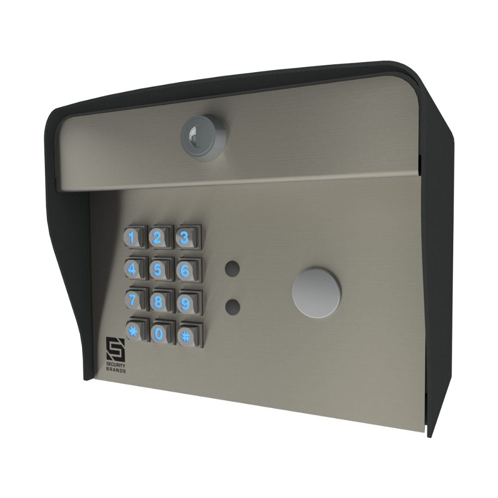Security Brands Advantage ONE Keypad w/ Knox Cutout (Post Mount) | All Security Equipment
