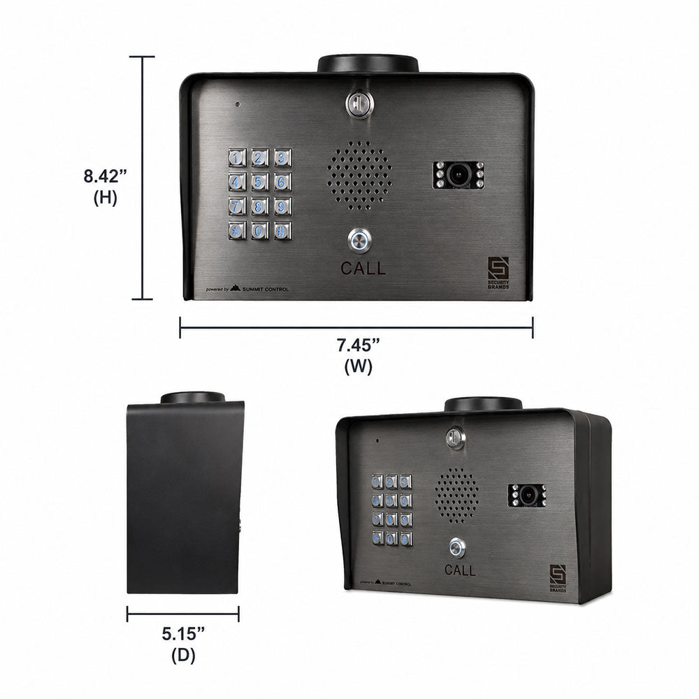 Security Brands Ascent X1-Cellular Telephone Entry System 16-X1