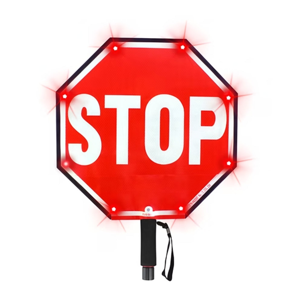 Stop-Lite PA-21122 18" LED STOP/STOP Paddle 2.0 | All Security Equipment