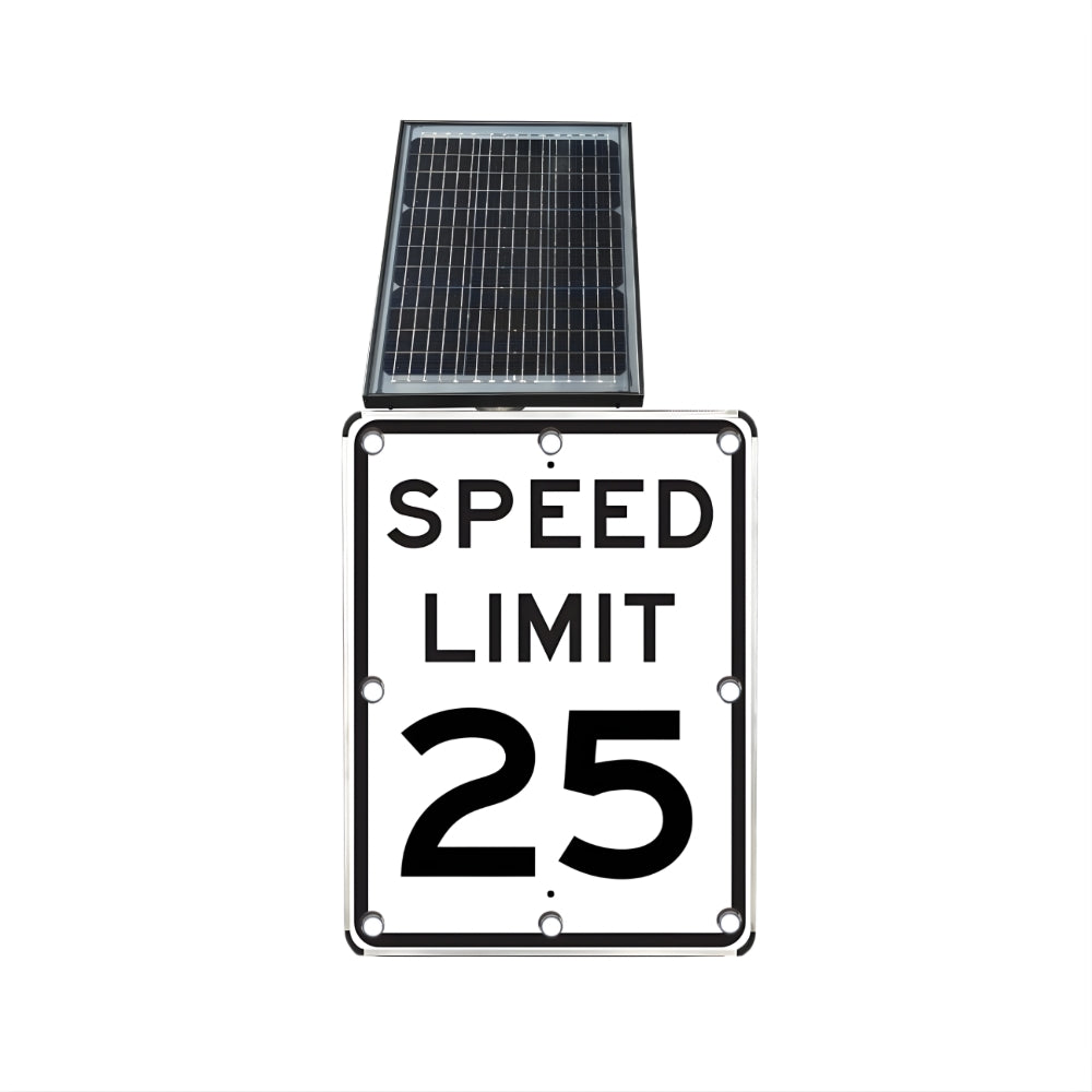 Stop-Lite R2-1 Solar LED Speed Limit "25" Sign | All Security Equipment