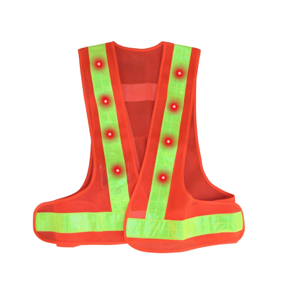 Stop-Lite VE-11C00 Crossing Guard LED Safety Vest | All Security Equipment