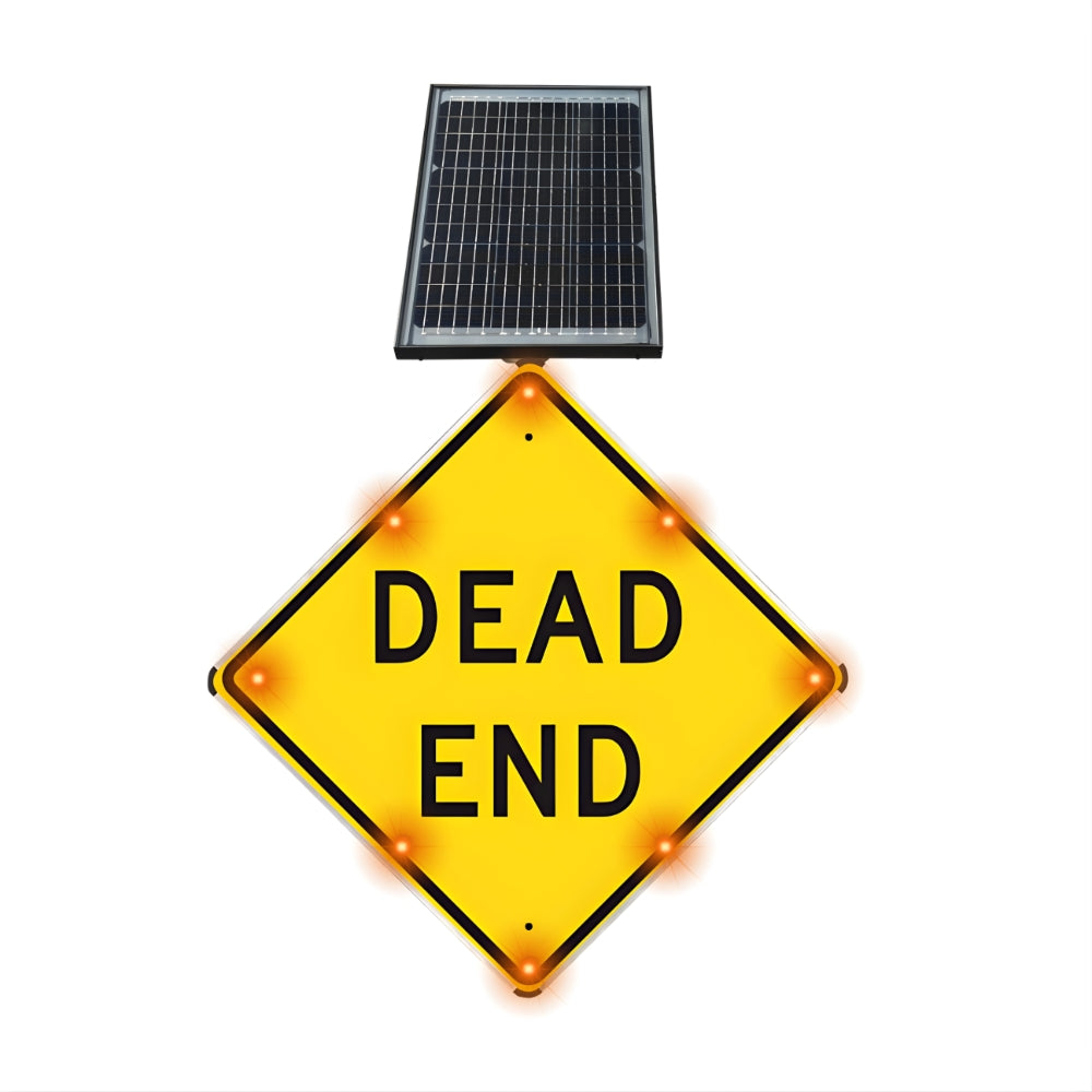 Stop-Lite W14-1 Solar LED Dead End Sign | All Security Equipment
