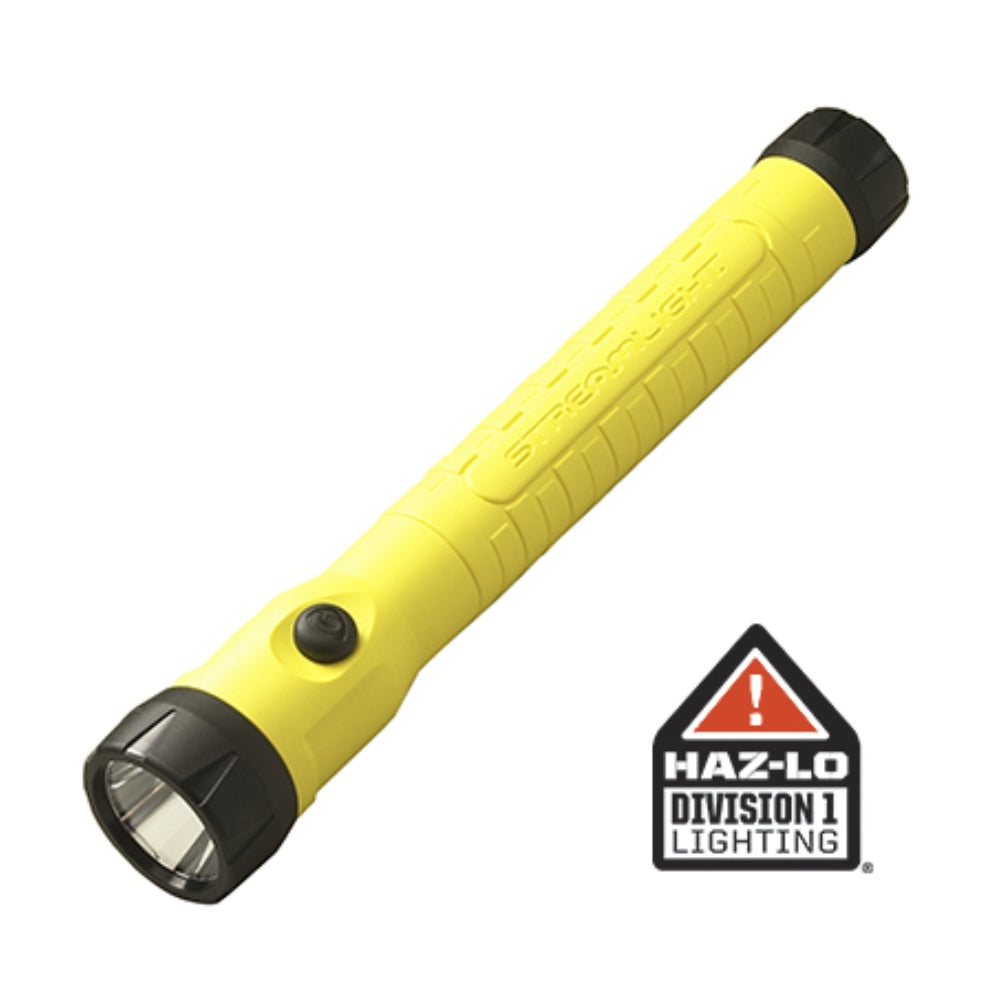 Streamlight PolyStinger® LED HAZ-LO® Flashlight with DC Charger (Yellow) | All Security Equipment
