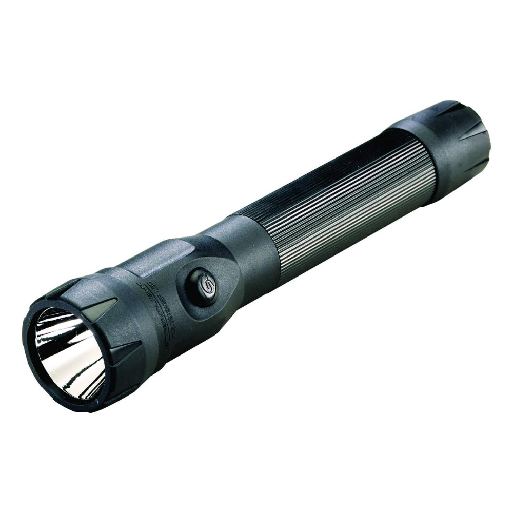 Streamlight PolyStinger DS® LED Flashlight with Piggyback Charger and Holder (Black) | All Security Equipment