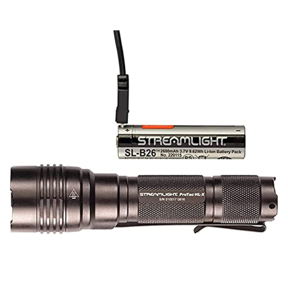 streamlight flashlight with holster Streamlight ProTac® HL-X USB Flashlight with Cord and Holster
