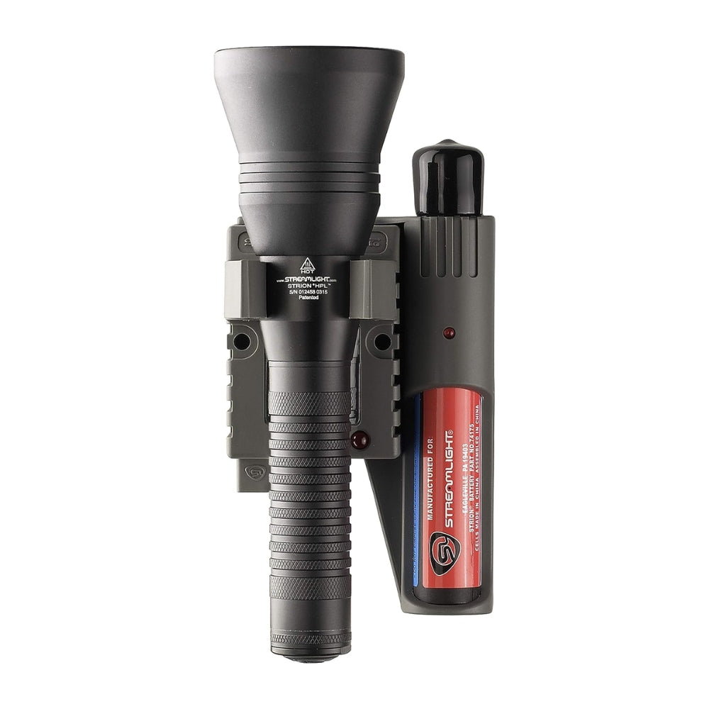 strongest streamlight flashlight Streamlight Strion® HPL 615-Lumen Rechargeable Flashlight with Piggyback Charger (Black)