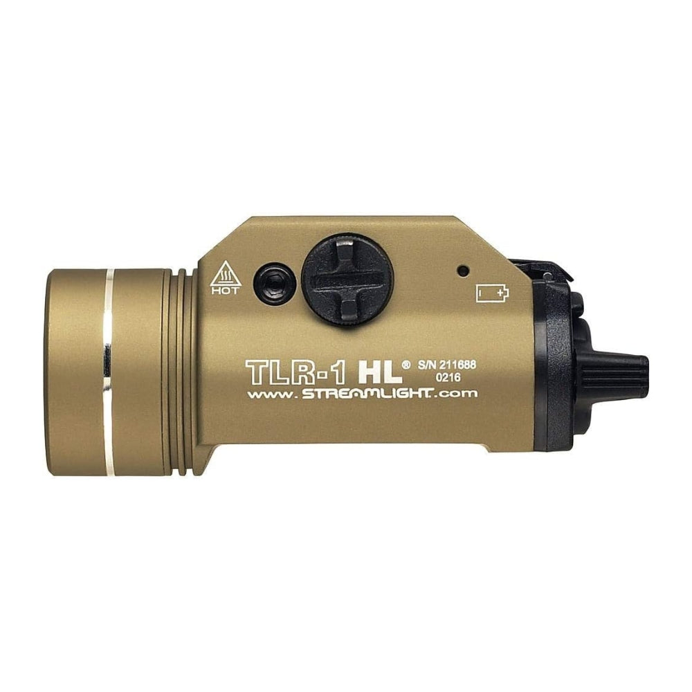 Streamlight TLR-1 HL® Rail Mounted Tactical Light Kit (Flat Dark Earth) | All Security Equipment