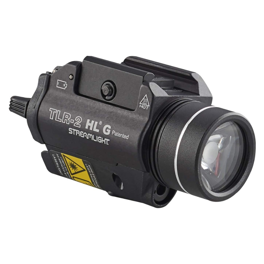 Streamlight TLR-2® HL G Rail Mounted Tactical Light with Green Aiming Laser (Black) | KLL-69265