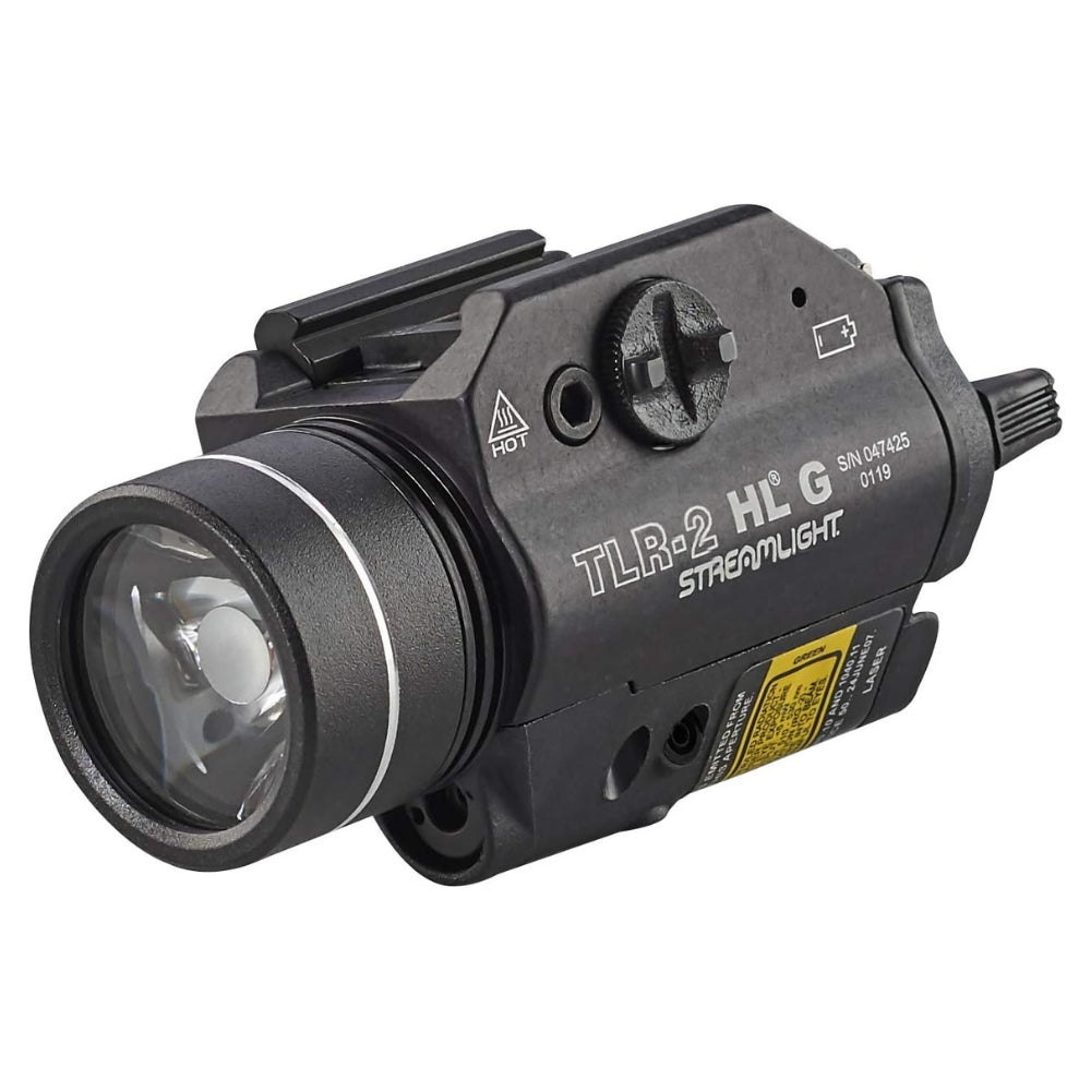 Streamlight TLR-2® HL G Rail Mounted Tactical Light with Green Aiming Laser (Black) | KLL-69265