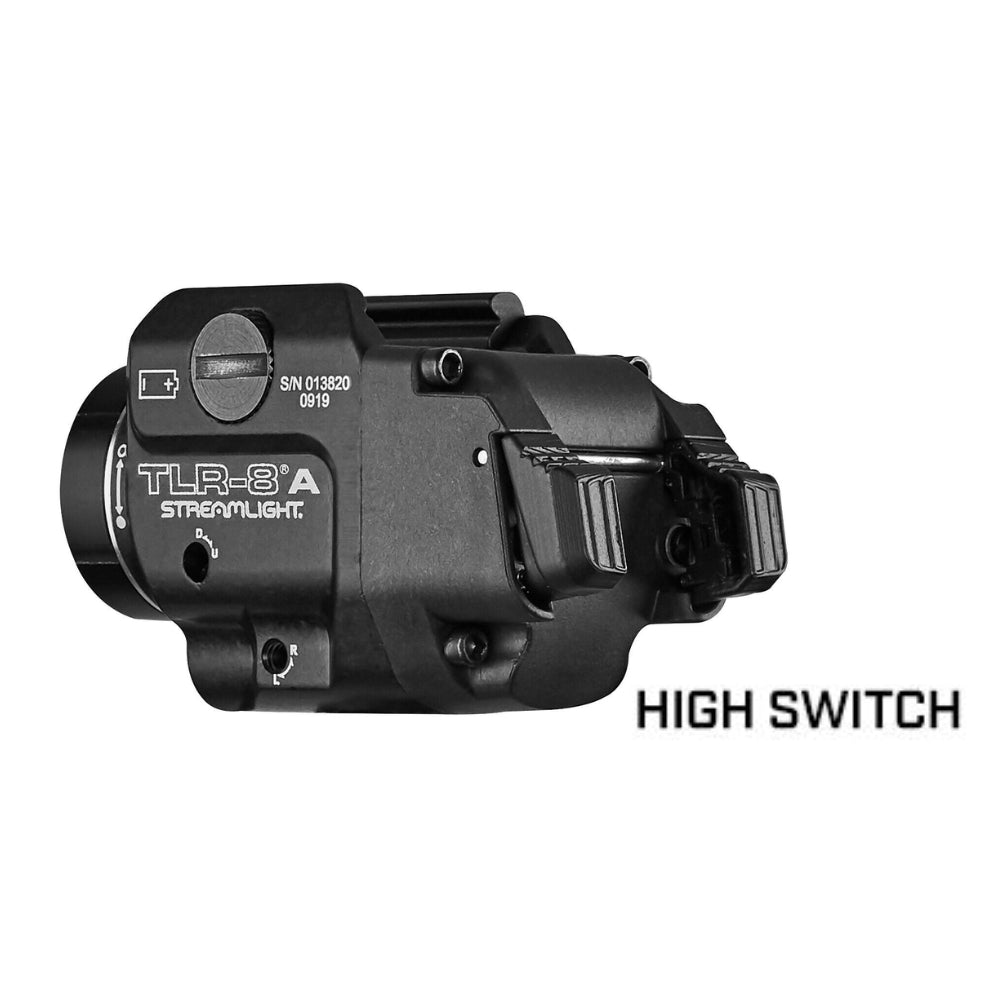 Streamlight TLR-8® A High Switch Rail Mounted Light with Red Laser | All Security Equipment
