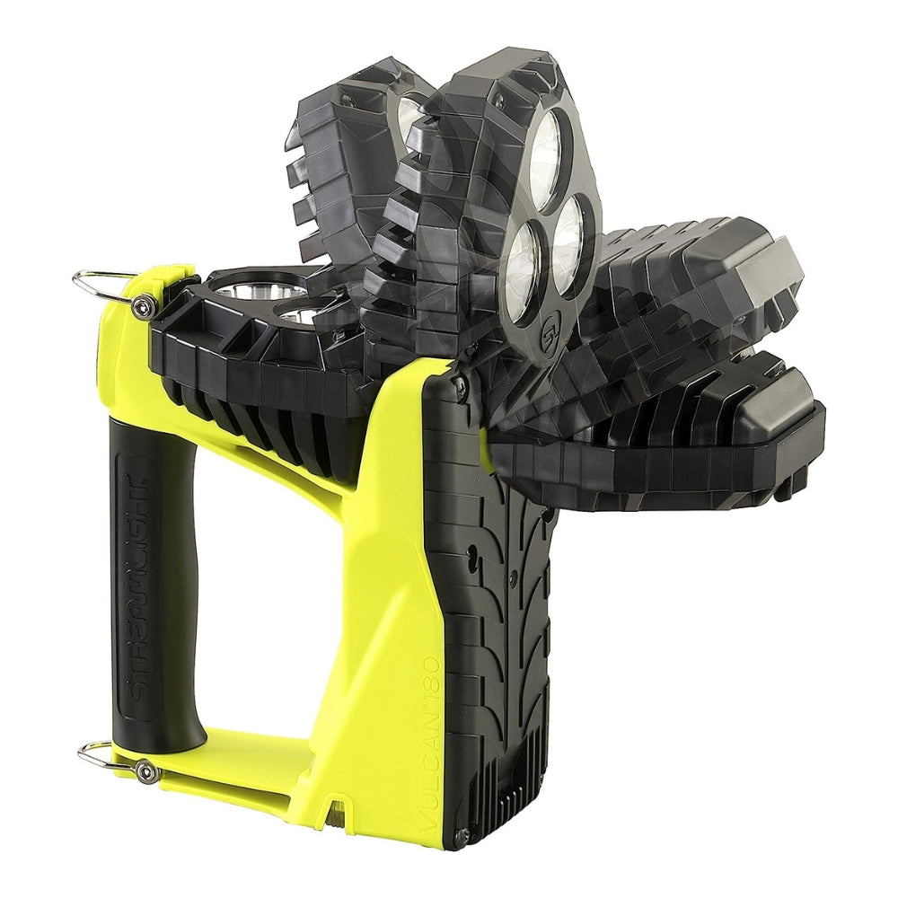 Streamlight Vulcan® 180 Standard System 240V (UK) with Heavy Duty Strap (Yellow) | All Security Equipment