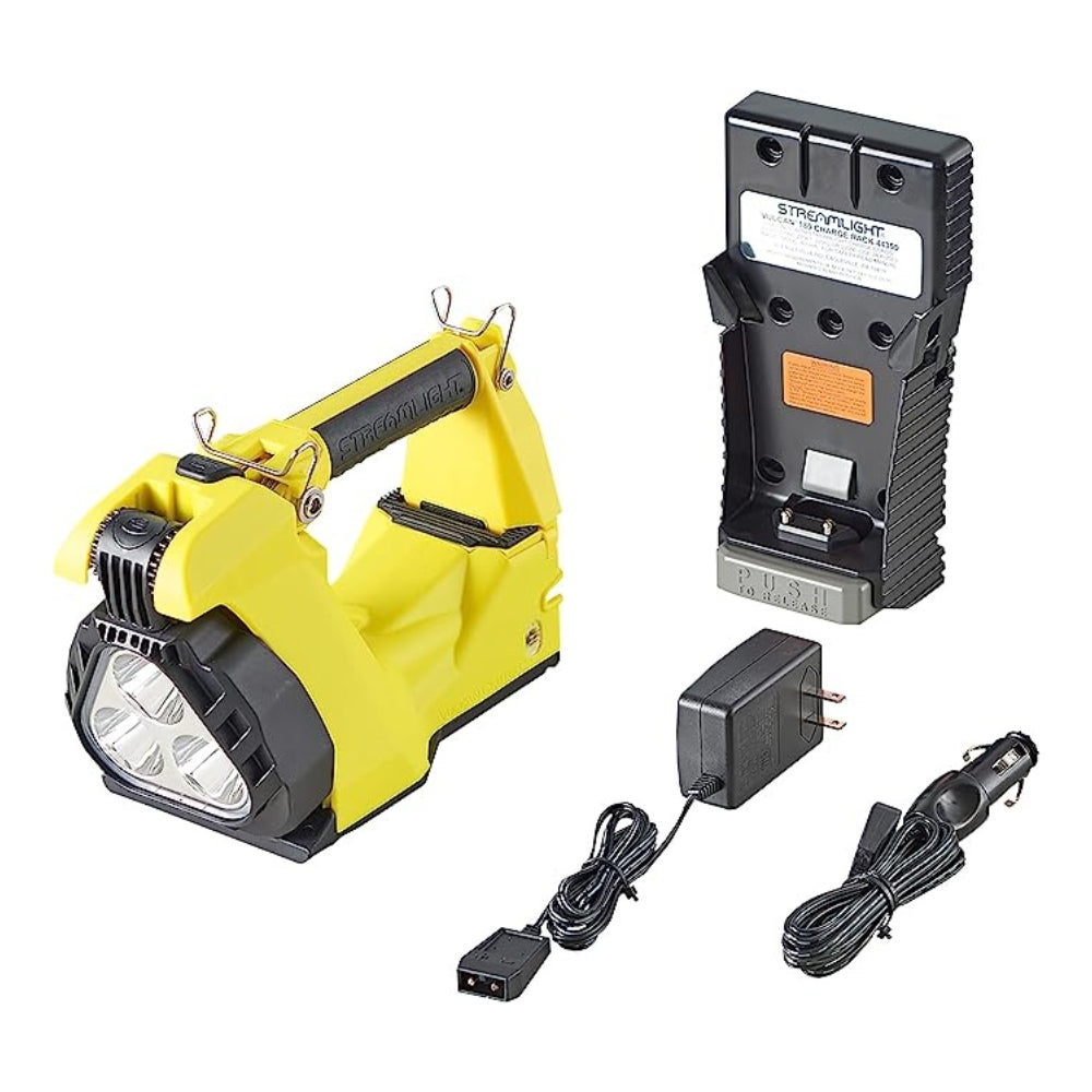 Streamlight Vulcan Clutch® Rechargeable Lantern with AC/DC Charger and Heavy Duty Strap (Yellow)