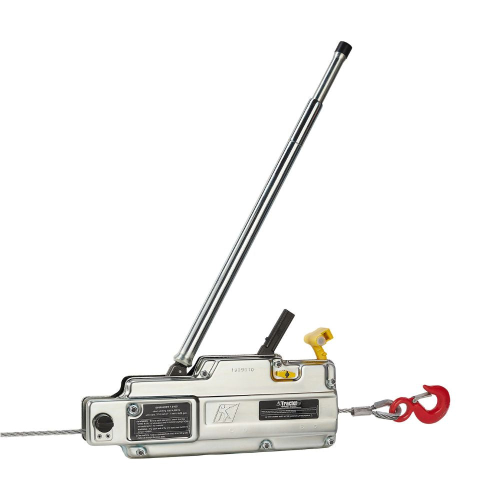 Tractel griphoist® Wire Rope Hoist 2 Ton 60' T516D 01709912460K