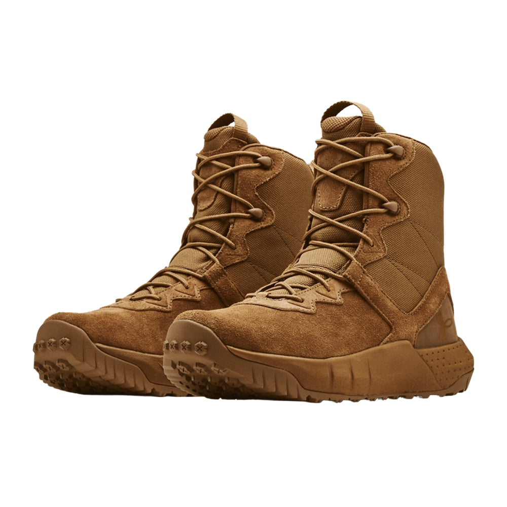 Under Armour Men Valsetz Leather Boots Coyote | All Security Equipment