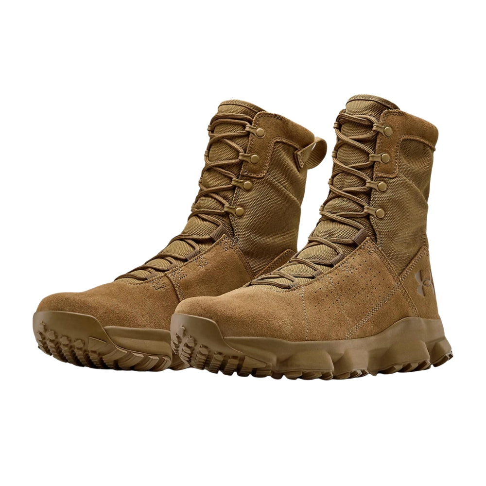 Under Armour Men's Tac Loadout Boots (Brown) | All Security Equipment