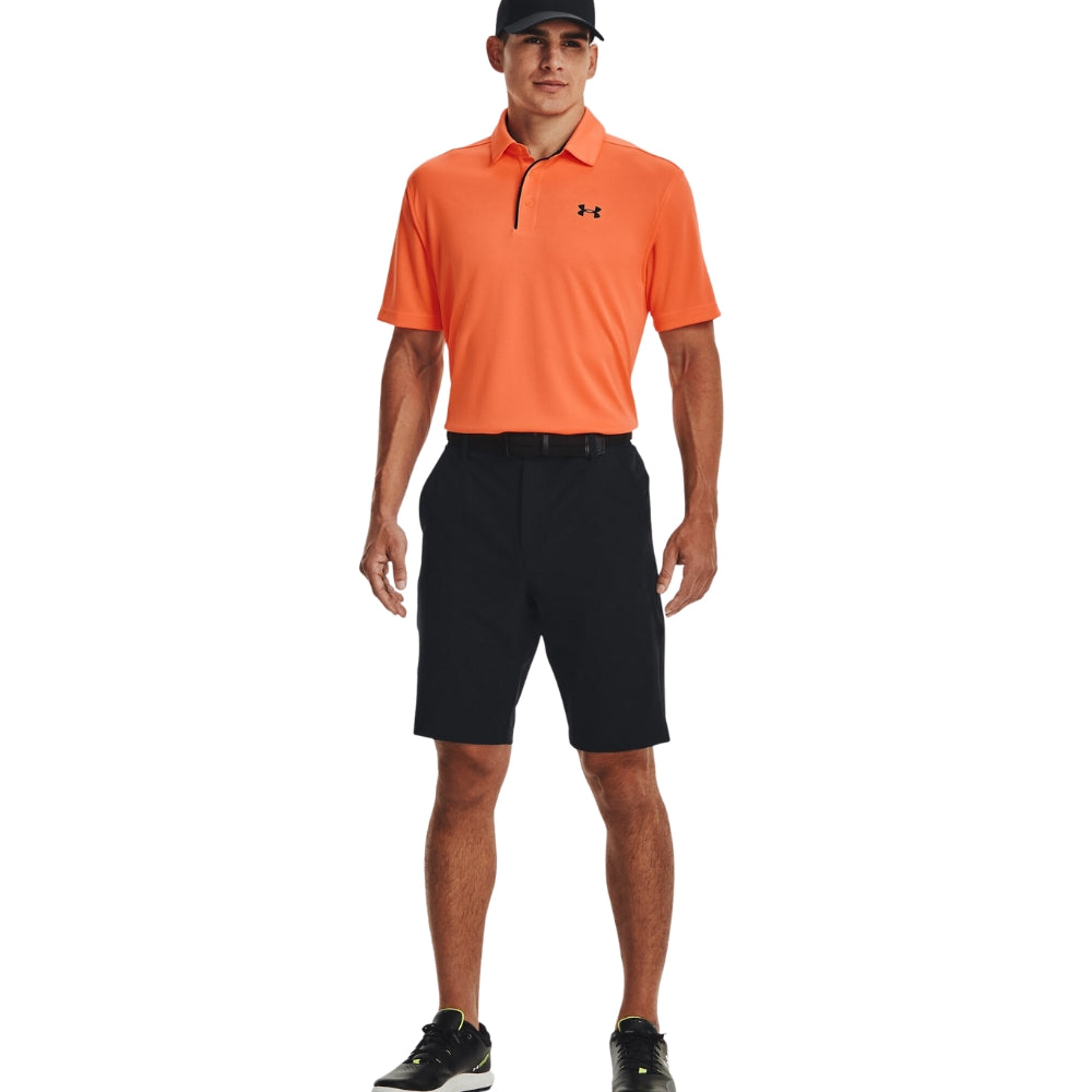 Under Armour Men's Tech Polo (Orange Blast) | All Security Equipment
