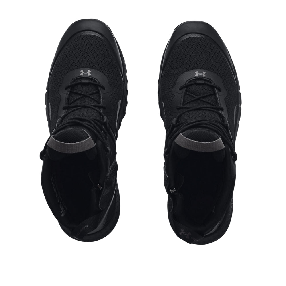 Under Armour Valsetz Mid Boots, Zip (Black) | All Security Equipment