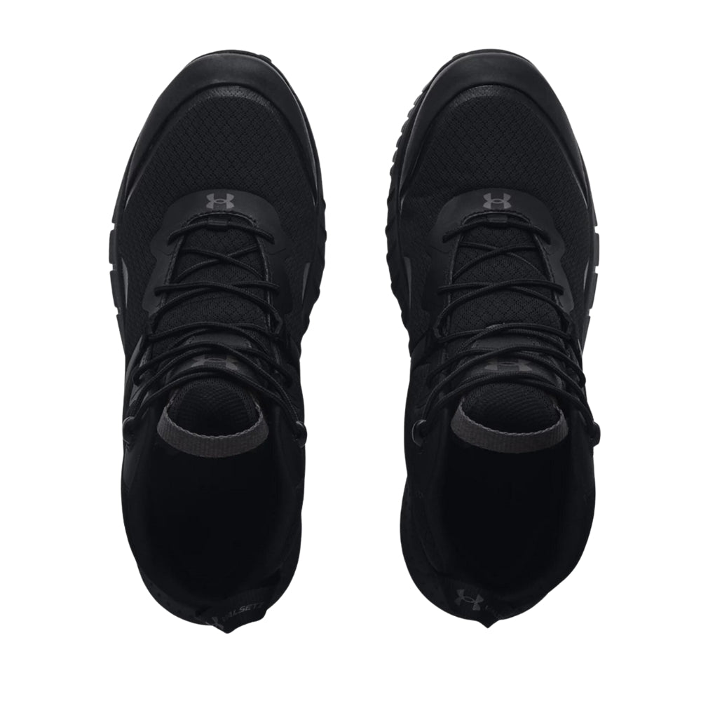Under Armour Valsetz Mid Boots, Zip (Black) | All Security Equipment