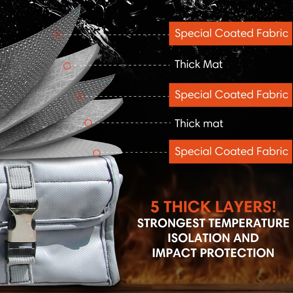 VLITEX 200346 Large Battery Bag | All Security Equipment