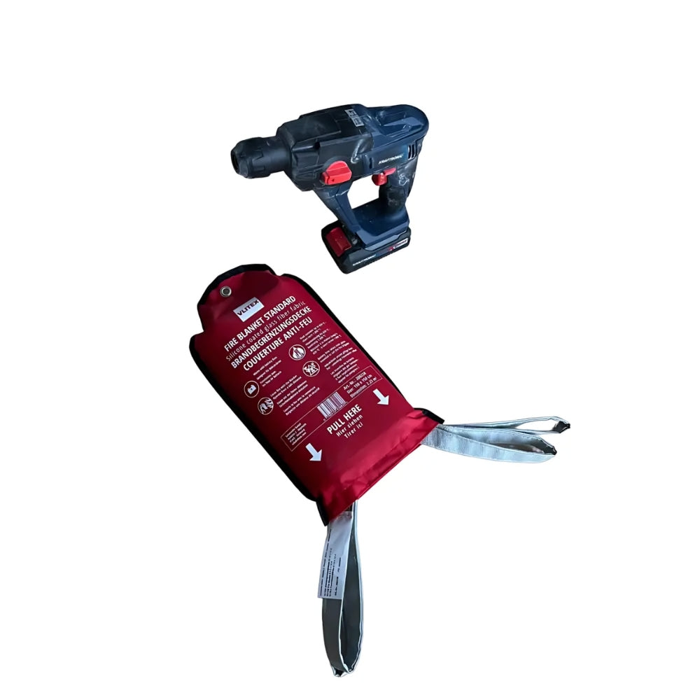 VLITEX 200352 Standard Fire Blanket (4.92' x 4.92') | All Security Equipment