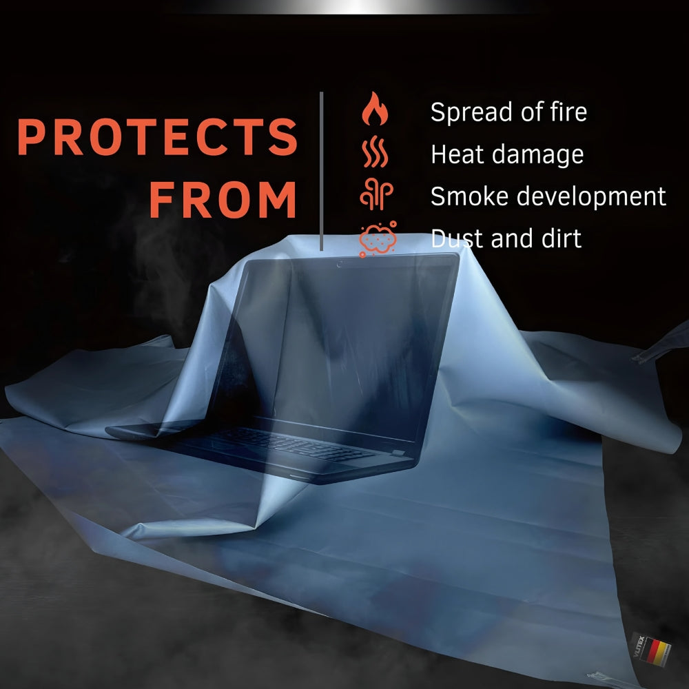 VLITEX 200352 Standard Fire Blanket (4.92' x 4.92') | All Security Equipment