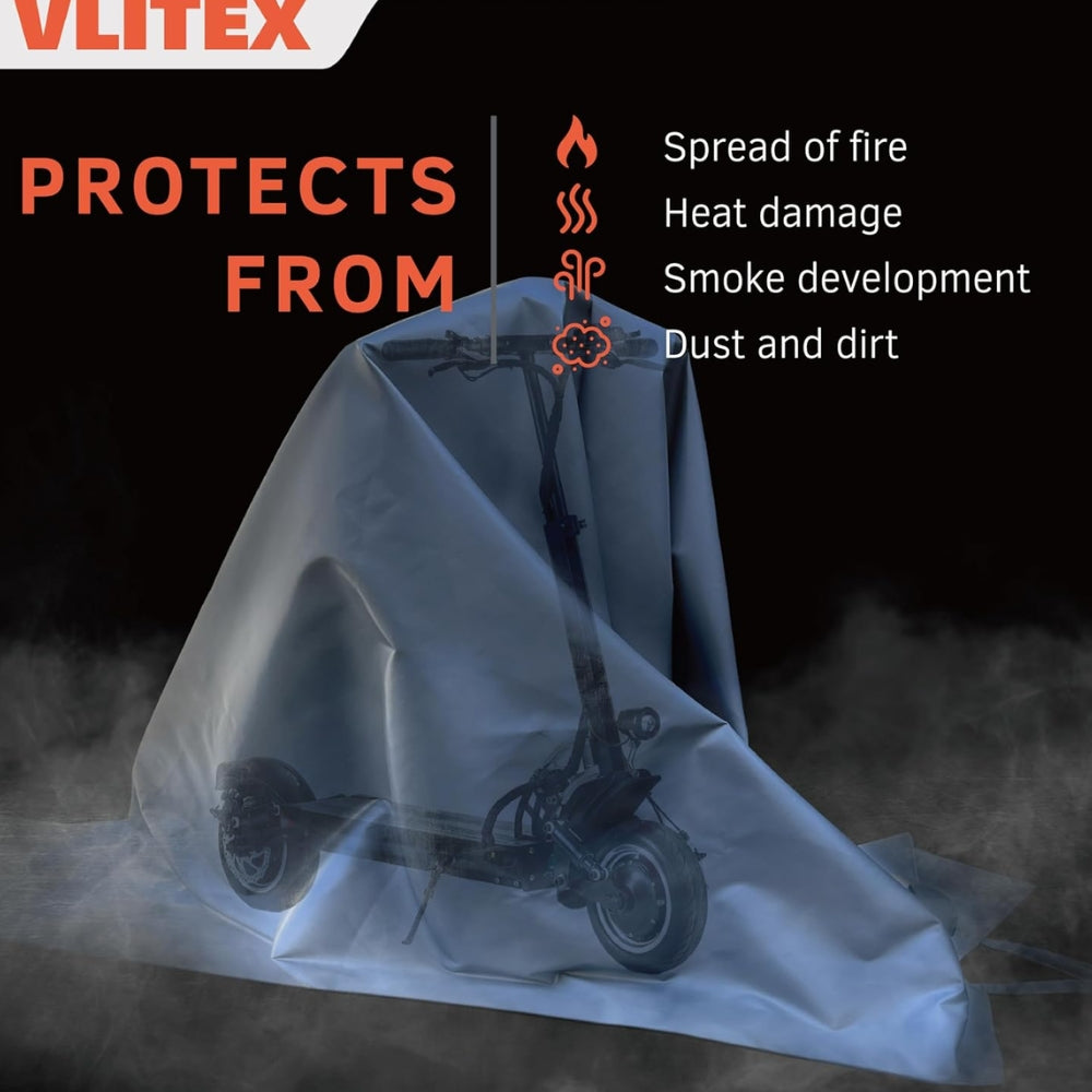 VLITEX 200353 Standard Fire Blanket (8.20' x 9.84') | All Security Equipment