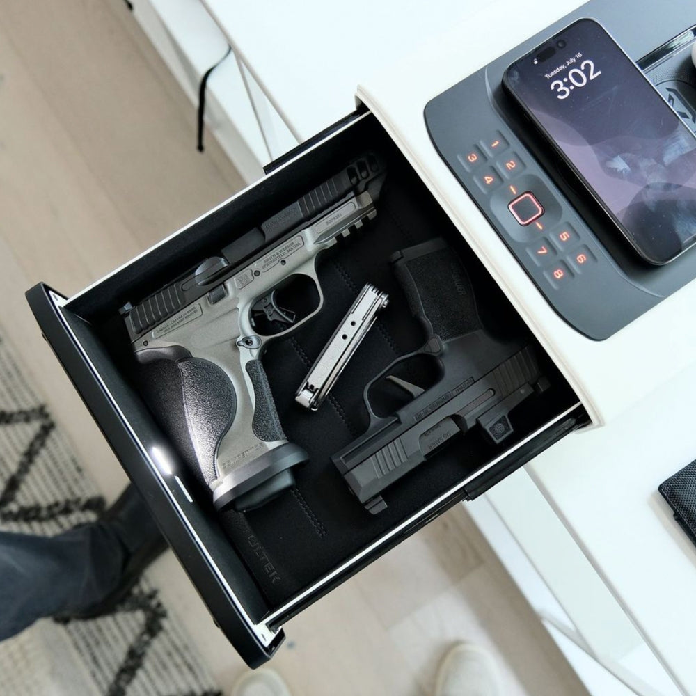 Vaultek DS5i Smart Station ViSN Biometric Safe in Alpine White | All Security Equipment