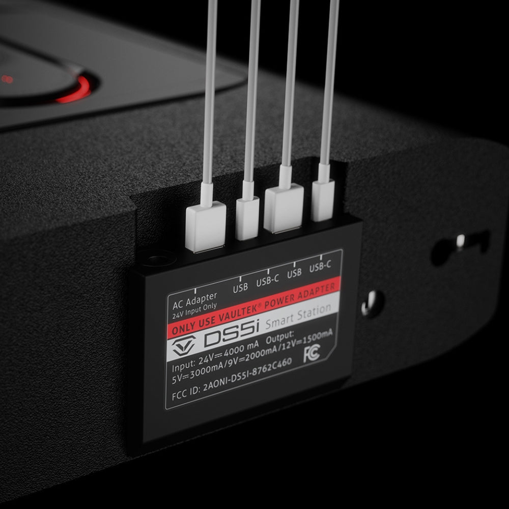 Vaultek DS5i Smart Station ViSN Biometric Safe in Covert Black | All Security Equipment