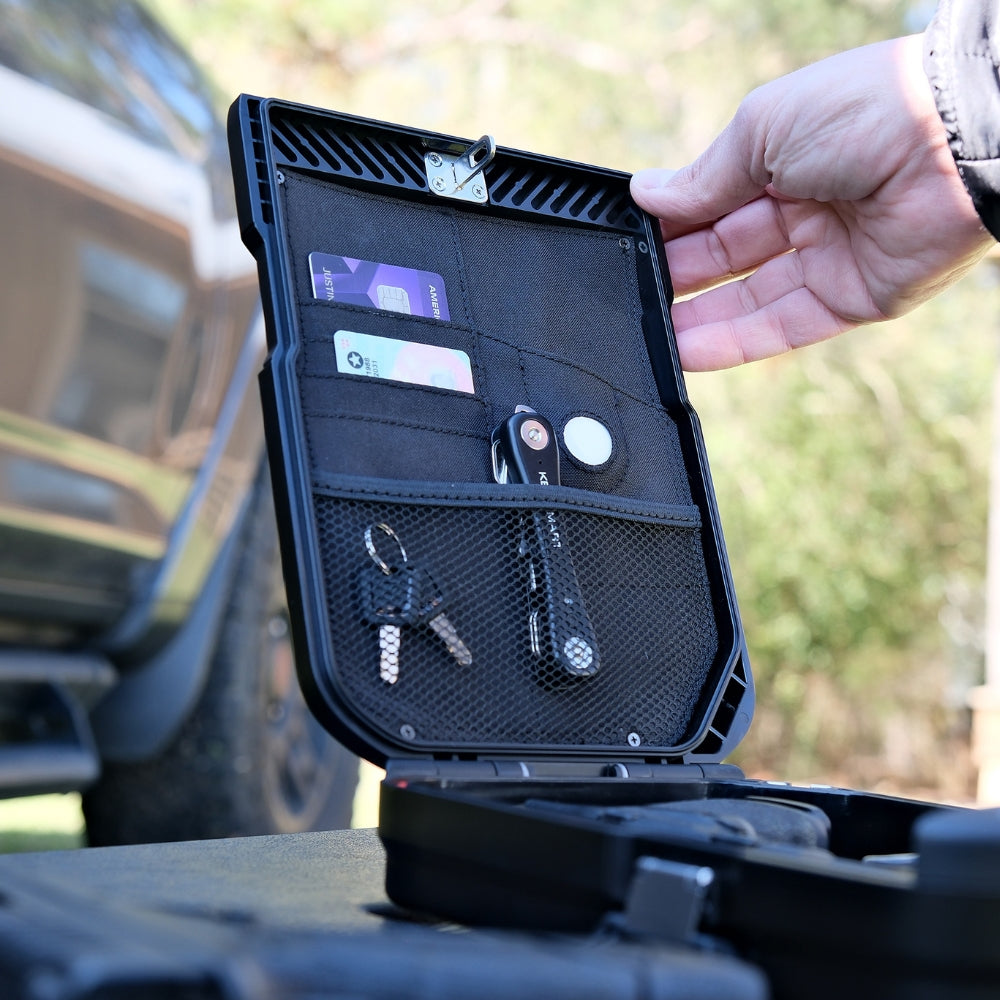 Vaultek LifePod 10 Biometric Portable Travel Lockbox in Titanium Gray | All Security Equipment