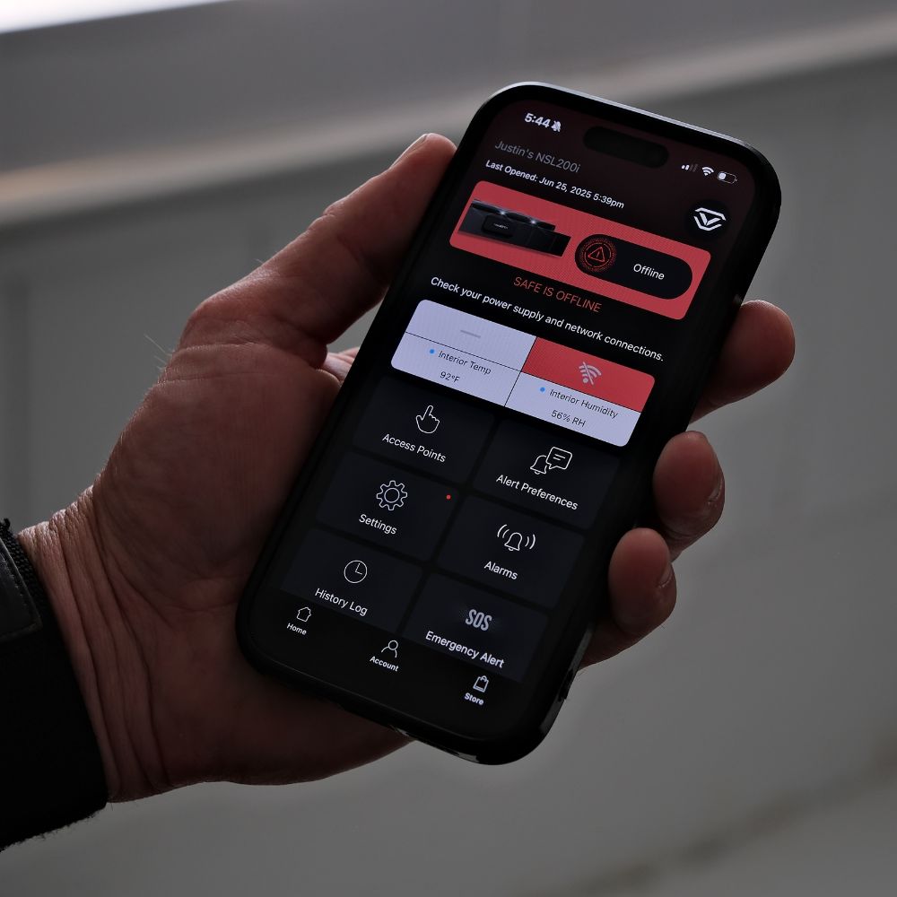 Vaultek RS Slider ViSN Biometric Safe NSL200i-BK