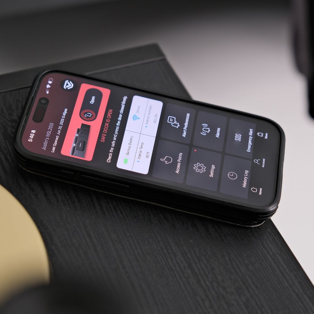 Vaultek RS Slider ViSN Biometric Safe NSL200i-BK