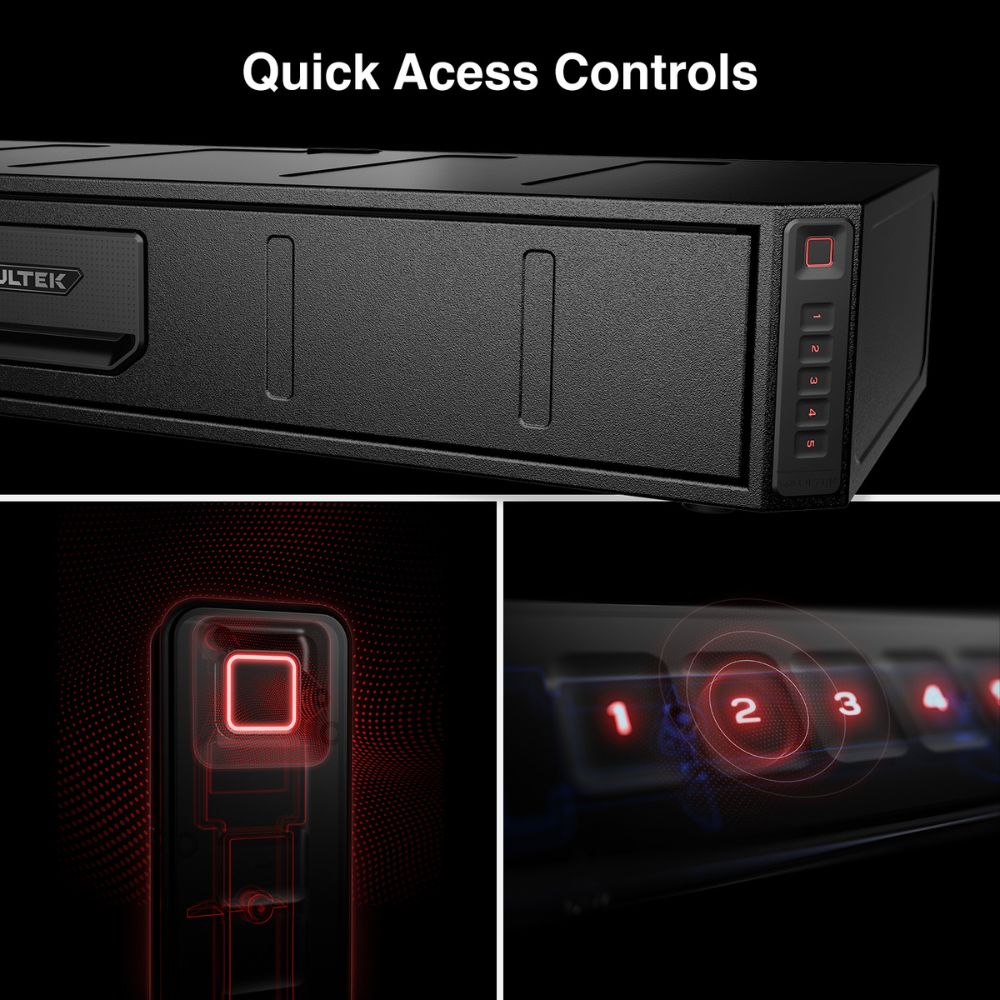 Vaultek RS Slider ViSN Biometric Safe NSL200i-BK