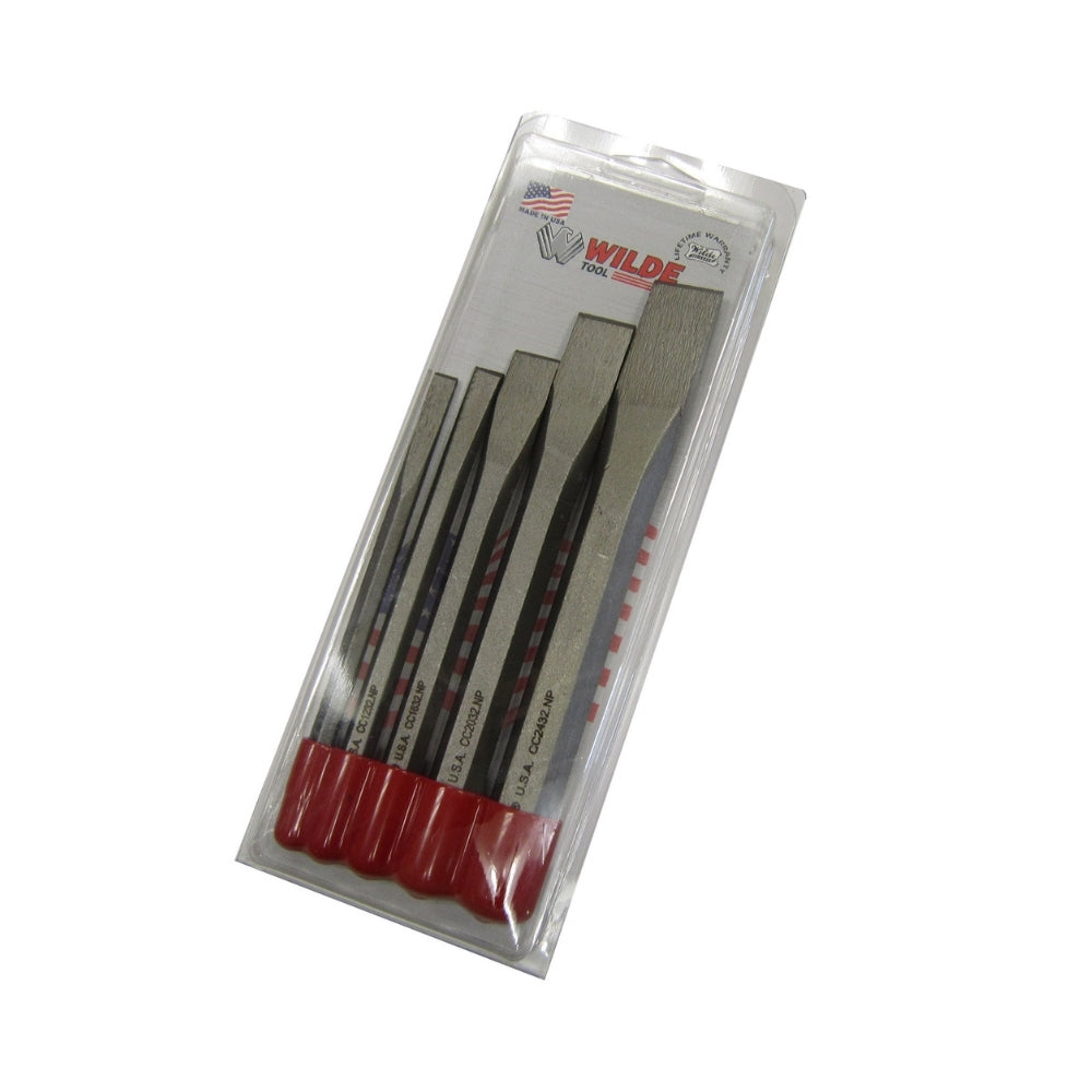 Wilde 5 Piece Cold Chisel Set CC 5.NPVP | All Security Equipment