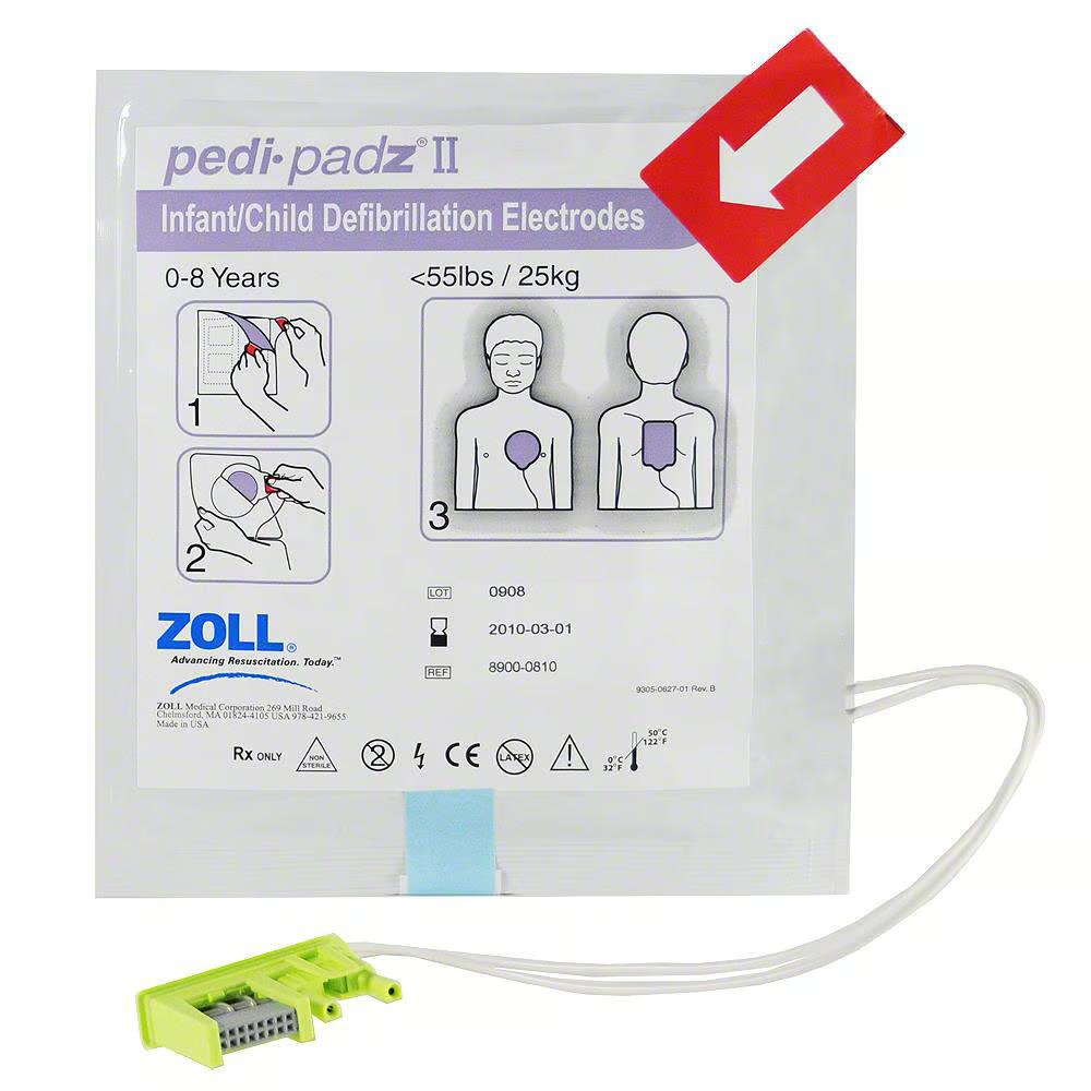 Zoll AED Pedi-padz II Electrode Pads | All Security Equipment
