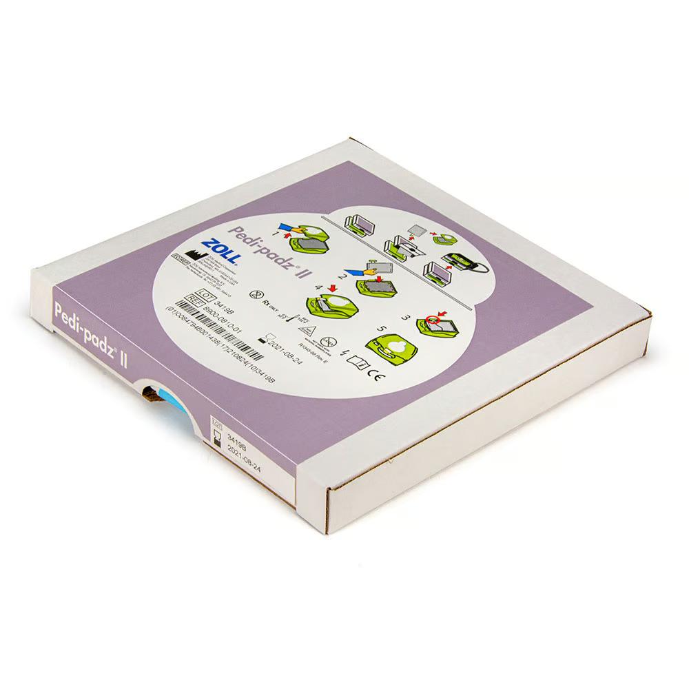 Zoll AED Pedi-padz II Pediatric Defibrillation Electrode Pads | CPR-8900-0810-01