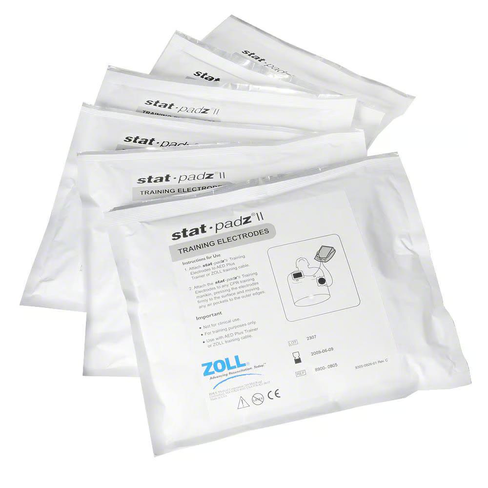 Zoll-AED-Stat-padz-II-Training-Pads---6-u.-All-Security-Equipment-