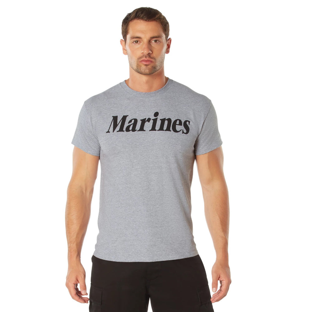 Rothco Grey Marines Physical Training T-Shirt